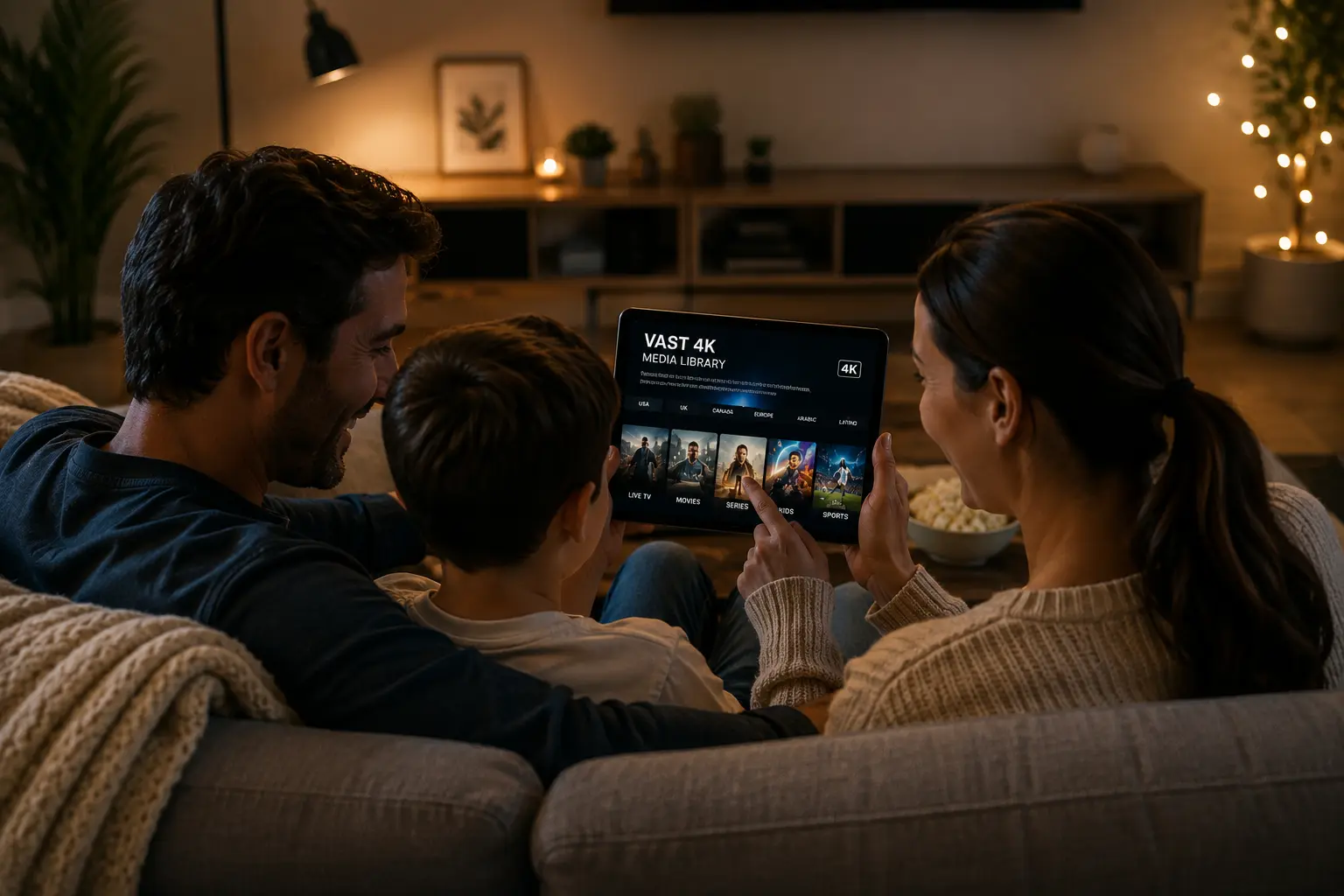 Vast 4K Media Library