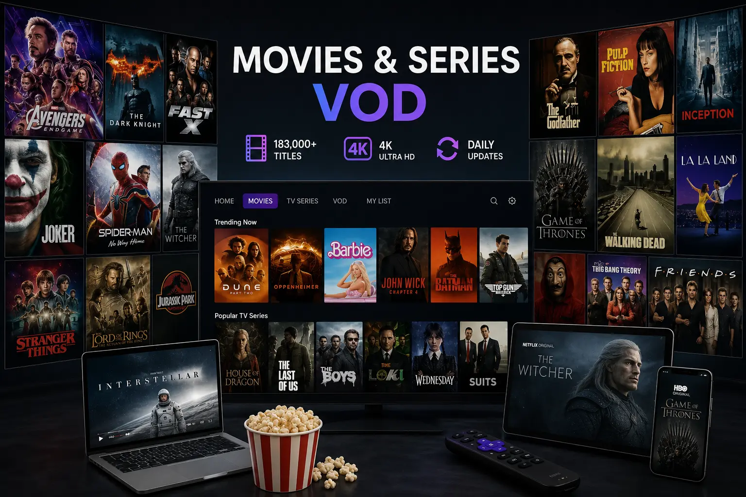 Movies and Series VOD